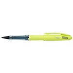 Feutre Plume Tradio TRJ97 encre Noire Corps pastel Mimosa x 12 PENTEL