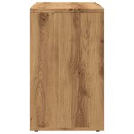 vidaXL Tables gigognes 3 Pièces chêne artisanal bois d'ingénierie