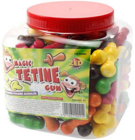 ZED Candy Magic Tétine Gum (Boîte de 120 pièces)