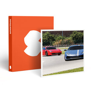 SMARTBOX - Coffret Cadeau Session de pilotage de 2 voitures de sport lors de 3 tours sur circuit -  Sport & Aventure