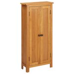 vidaXL Armoire de rangement 50x22x110 cm Bois de chêne massif