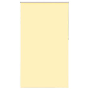 vidaXL Store enrouleur occultant jaune largeur du tissu 136 6 cm