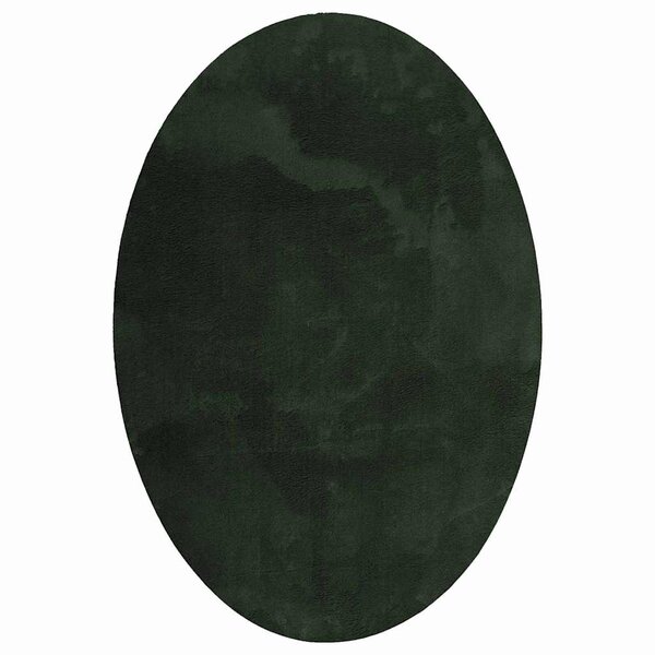 vidaXL Tapis HUARTE Vert forêt 120 x 170 cm Polyester