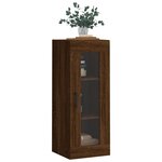 vidaXL Armoire murale chêne marron 34 5x34x90 cm