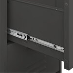 vidaXL Armoire de rangement Anthracite 42 5x35x101 5 cm Acier