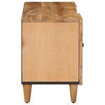 vidaXL Armoires de rangement avec stockage Marron 105 x 33 5 x 46 cm