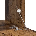 vidaXL Meuble TV Vieux bois Panneau de particules Moyen Meuble TV