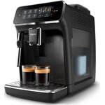 Philips ep3221/40 - machine a café expresso broyeur series 3200 - 4 boissons - mousseur a lait - 1500w - noir