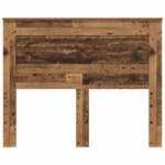 vidaXL Tête de lit Bois Ancien 120 cm Bois d'ingénierie
