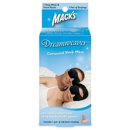 Masque et bouchons pour le sommeil mack's