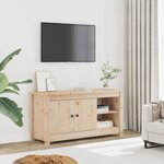 vidaXL Meuble TV 103x36 5x52 cm Bois de pin massif