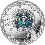 Pièce de monnaie en Argent 500 Francs g 10 Millésime 2025 Zodiac Signs 2025 CANCER