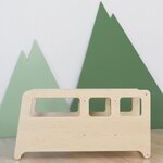 Tour d'apprentissage 5 en 1 bois naturel et tableau ardoise