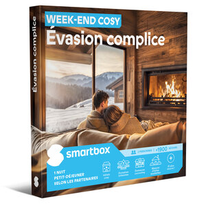 SMARTBOX - Coffret Cadeau Week-end Cosy - Évasion complice -  Séjour