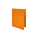 Paquet de 100 chemises 'JURA 250' en carte 240 grammes orange EXACOMPTA