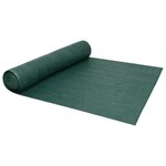 vidaXL Filet brise-vue Vert 2x50 m PEHD 195 g/m²