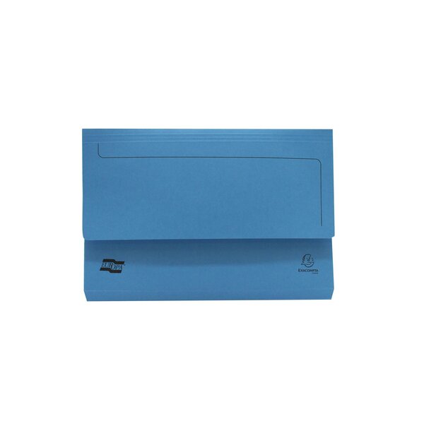 Chemise Poche Nf A4 265g Fc - Bleu - X 25 - Exacompta