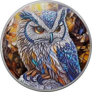 Pièce de monnaie en Argent 20 Francs g 62.2 (2 oz) Millésime 2025 Noble Wildlife OWL