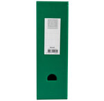 Porte revue Dos 100mm PVC Vert x 10 EXACOMPTA
