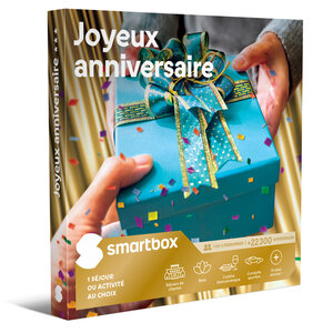 SMARTBOX - Coffret Cadeau Joyeux anniversaire d'Exception -  Multi-thèmes