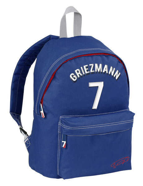 Sac à dos Collège Antoine Griezmann avec poche ordinateur - Bleu
