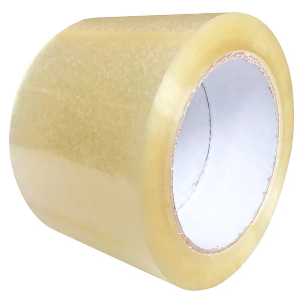 Ruban adhésif hotmelt – 6 rouleaux 75 mm x 100 m transparent – Bulteau Systems