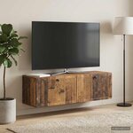vidaXL Meuble TV mural Bois ancien 98 x 31 x 30 cm Bois d'ingénierie