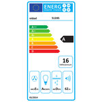 vidaXL Hotte avec LED RVB 90 cm Acier inoxydable et verre trempé