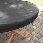 vidaXL Housse de meubles d'extérieur 122 x 122 x 10 cm