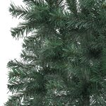 vidaXL Arbre de Noël artificiel d'angle pré-éclairé vert 240 cm PVC