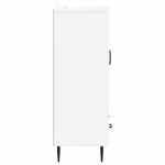 vidaXL Buffet Blanc brillant 66 x 34 5 x 95 cm Bois d'ingénierie