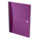 Carnet de bureau Urban Mix, A4, reliure à spirale double, 90 feuilles/180 pages, feuilles lignées, 90 g/m², compatible SCRIBZEE® (paquet 5 unités)