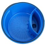 vidaXL Pompe de filtration à sable Bleu et noir 385x620x432mm 200W 25L