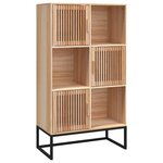 vidaXL Buffet haut 70x35x125 cm bois d'ingénierie