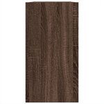vidaXL Armoire d'évier chêne marron 63x29x55 cm bois d'ingénierie