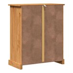 vidaXL Cabinet de salle de bain VIGO marron miel 67.5 x 34 x 80 cm