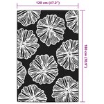 vidaXL Tapis d'extérieur ARAKIL vert 120 x 180 cm PP