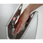 Sèche-mains jet 1800 - bartscher -  - plastique laqué 295x240x650mm