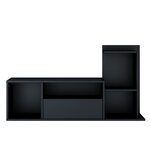 Homemania Meuble TV Sumatra 120x30x30/65 cm Noir