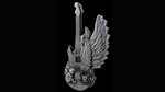 GUITARE D'ANGE Musique Divine Pièce 2 Once Argent 2000 Francs Cameroun 2025