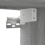 vidaXL Meubles TV muraux 4Pièces Sonoma gris 60x30x30cm Bois d'ingénierie
