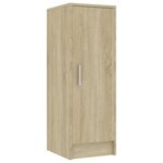 vidaXL Armoire à chaussures Chêne Sonoma 32x35x92 cm Bois d’ingénierie