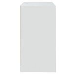 vidaXL Buffet Blanc 70x41x75 cm Bois d'ingénierie