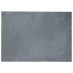 vidaXL Tapis en Fourrure Synthétique de Lapin Anthracite 240 x 340 cm
