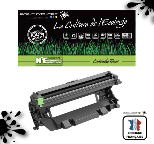 DR1150 - Tambour - Noir - Grande capacité