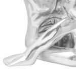 vidaXL Sculpture Argent 91.5 x 32 x 33 cm Aluminium