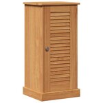vidaXL Ensemble de mobilier de salle de bain avec étagère 2 Pièces