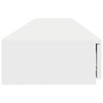 Tiroirs de lit vidaXL Blanc 180x36 5x16 5 cm en bois d'ingénierie