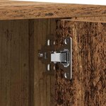 vidaXL Meuble TV Bois ancien 100 x 35 x 40 cm Bois d'ingénierie