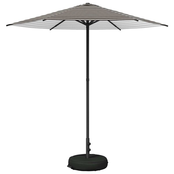 vidaXL Parasol de jardin avec base 230 x 230 cm Polyester